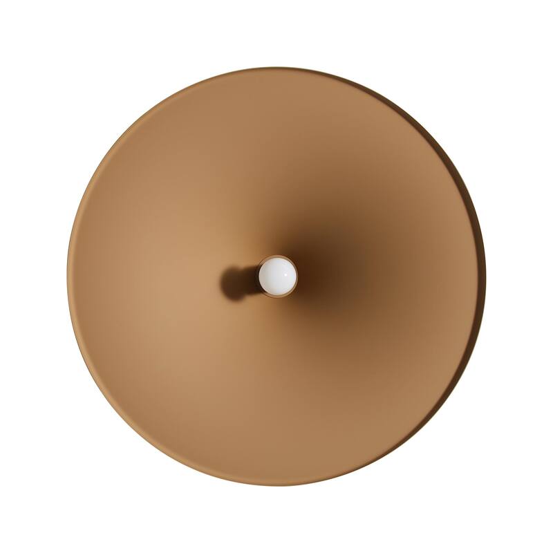 Golden Lighting Vistara 1-light 20in Pendant in Latte - Bronze