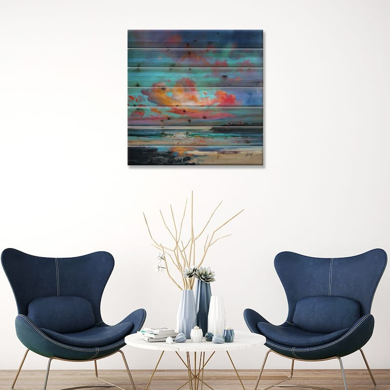 Uist Light II Print On Wood by Scott Naismith - Multi-Color