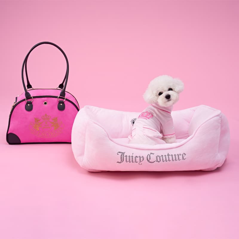Juicy Couture Bling and Crown Pet Bed