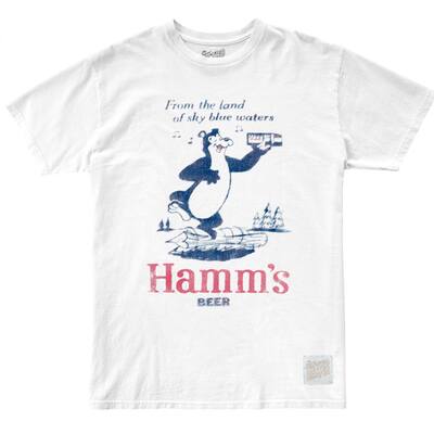 Hamms Beer From The Land Of Sky Blue Waters Bear TShirt