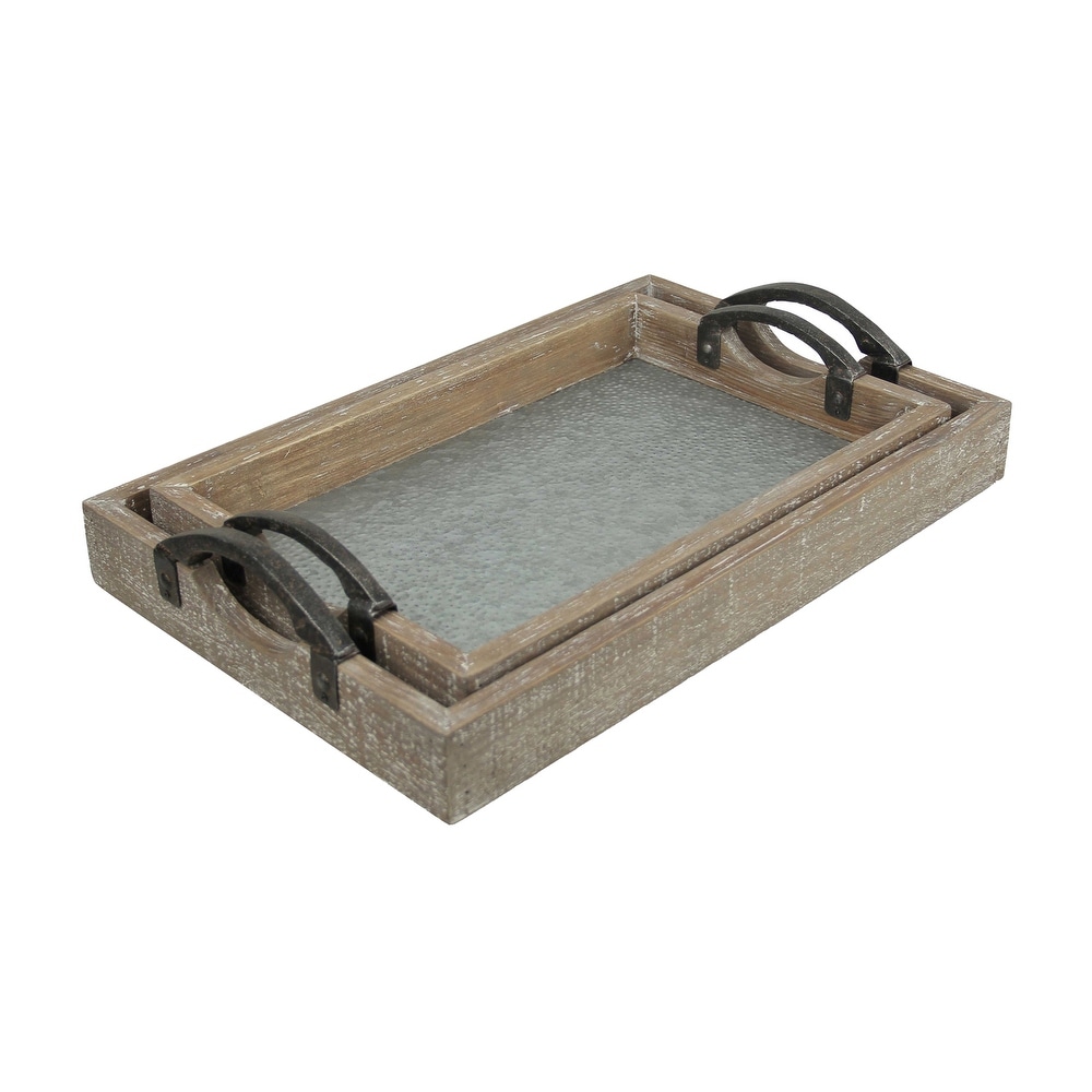 Metal, Modern & Contemporary, Rectangle Serving Platters and Trays