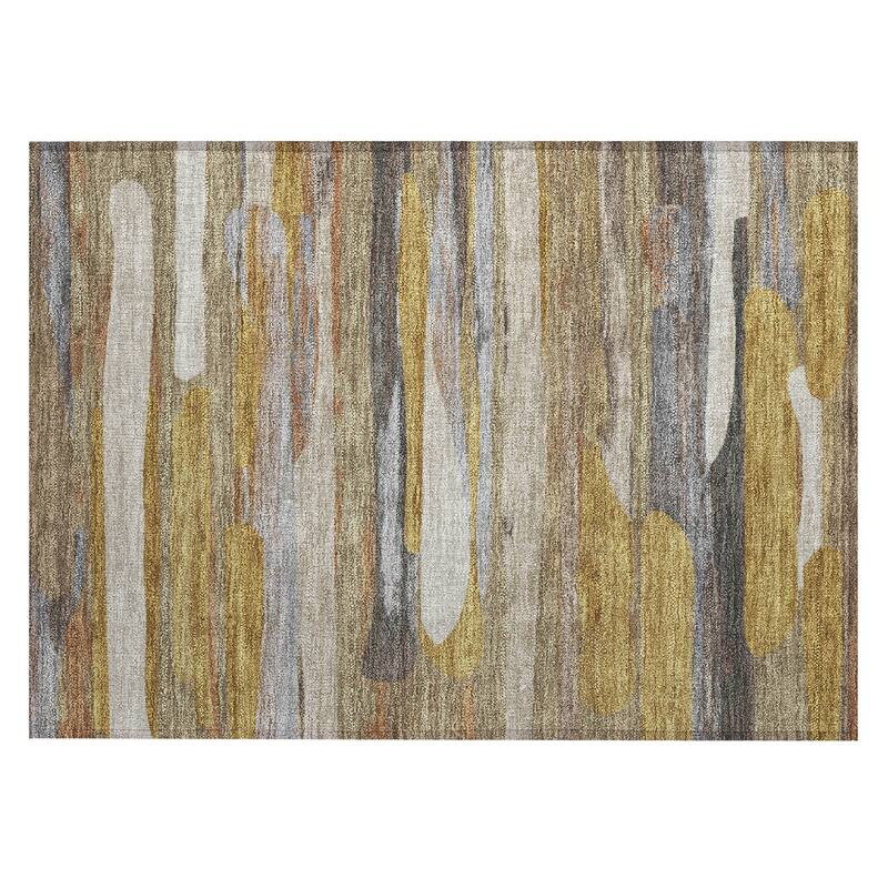 Machine Washable Indoor/ Outdoor Casual Merriam Chantille Rug