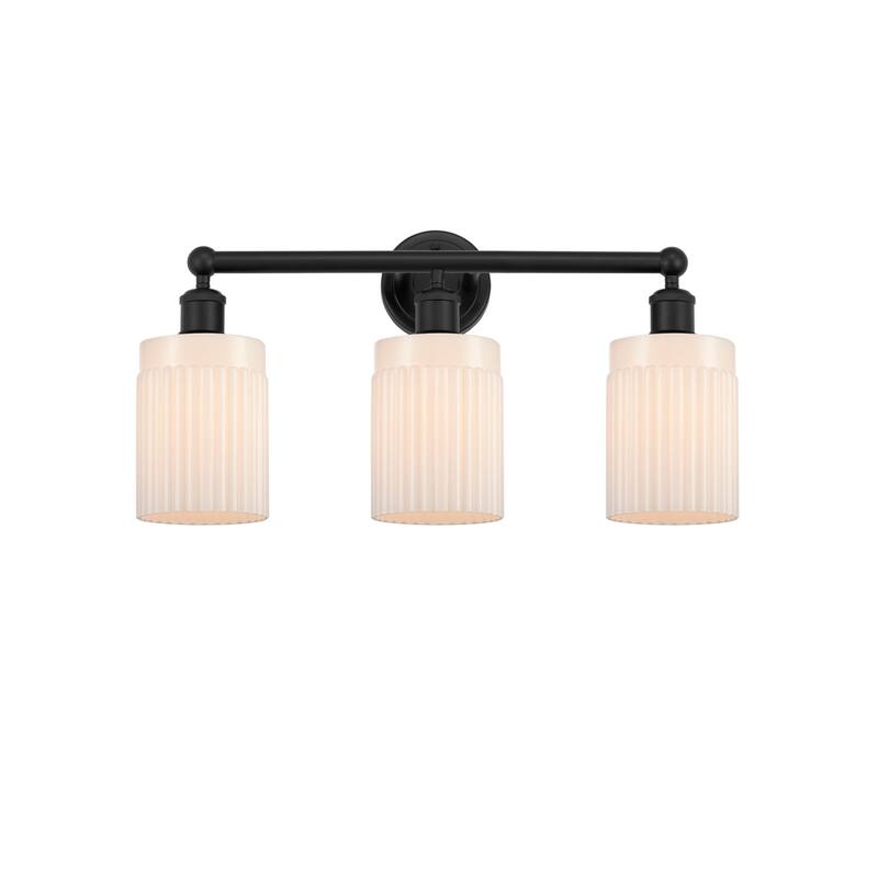 Innovations Lighting 616-3W-12-23 Hadley Vanity Hadley 3 Light 23" - Matte Black / Matte White