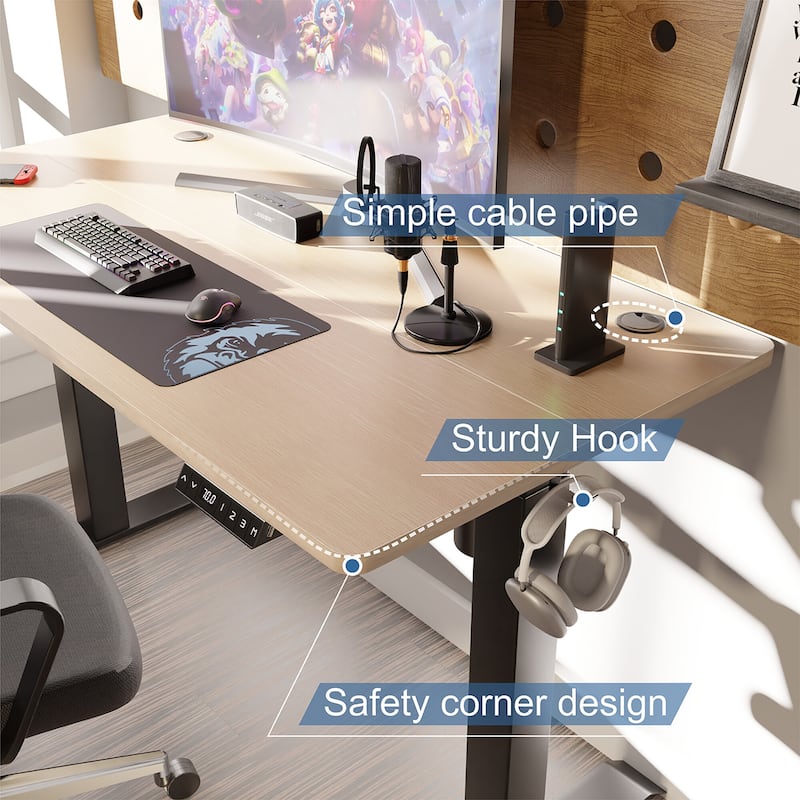 Futzca Electric Height Adjustable Standing Desk
