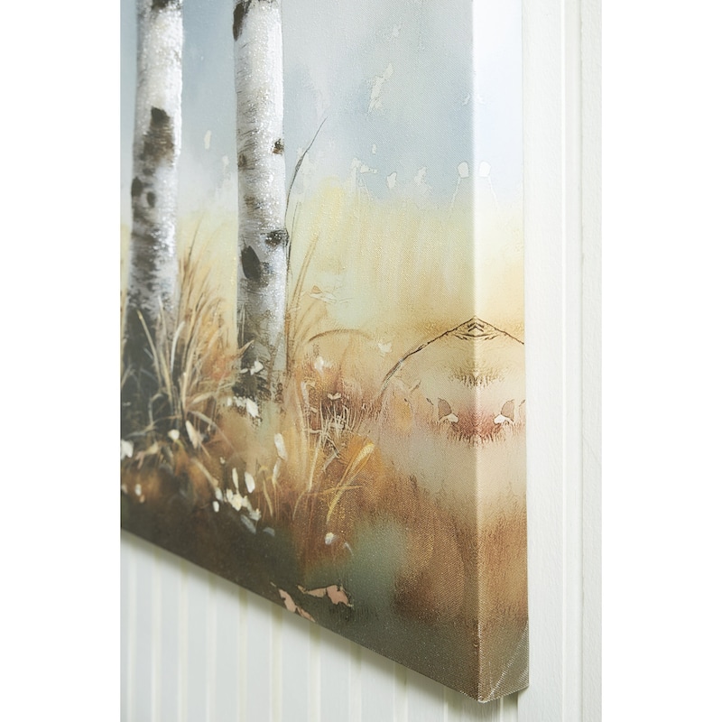 Signature Design by Ashley Leithan Brown/White Wall Art