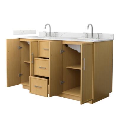 Wyndham Collection WCH7474-60D-QTZ-US3MXX Elan TK 60" Free Standing
