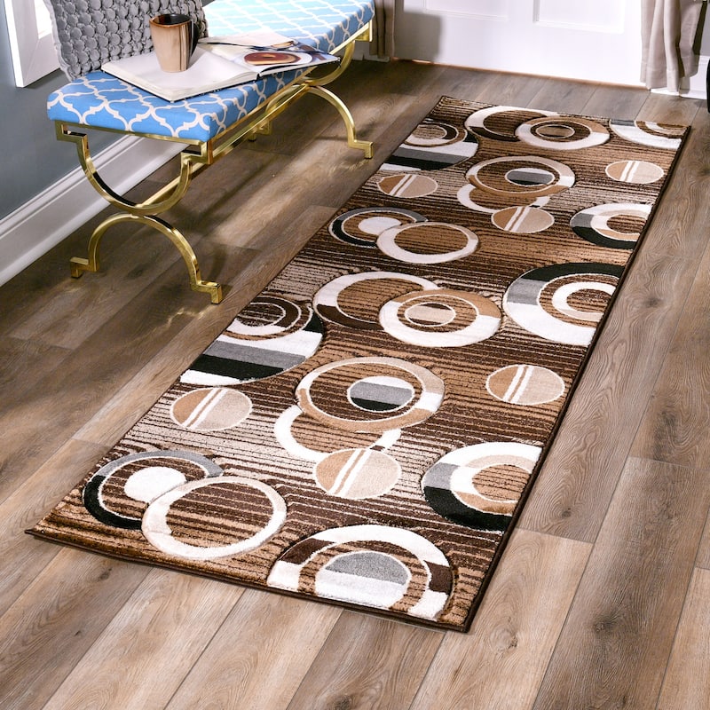 Orelsi Collection Abstract Area Rug