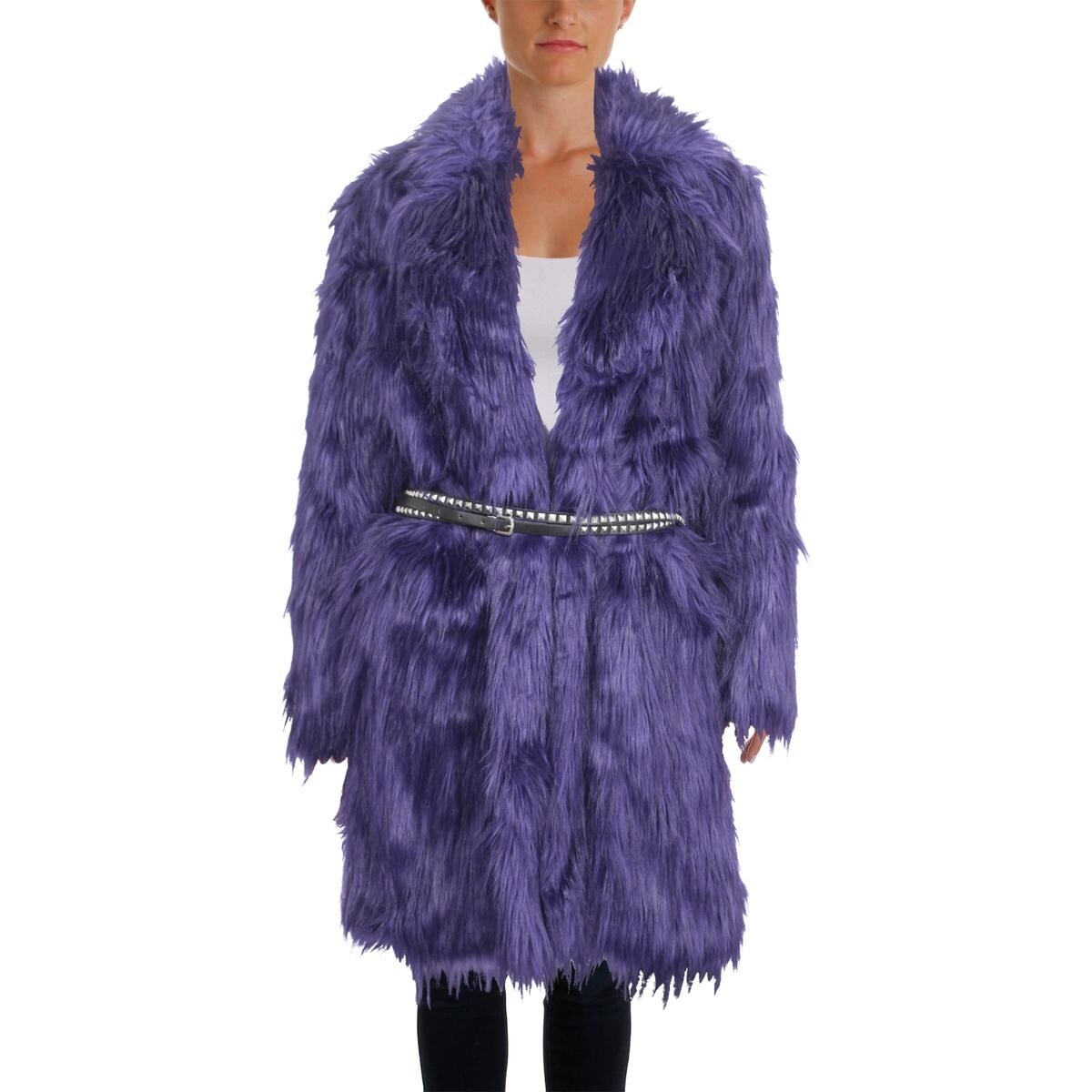 michael kors purple coat