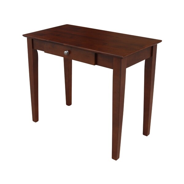 Wooden Writing Desk with Butcher Block Surface. Opens flyout.