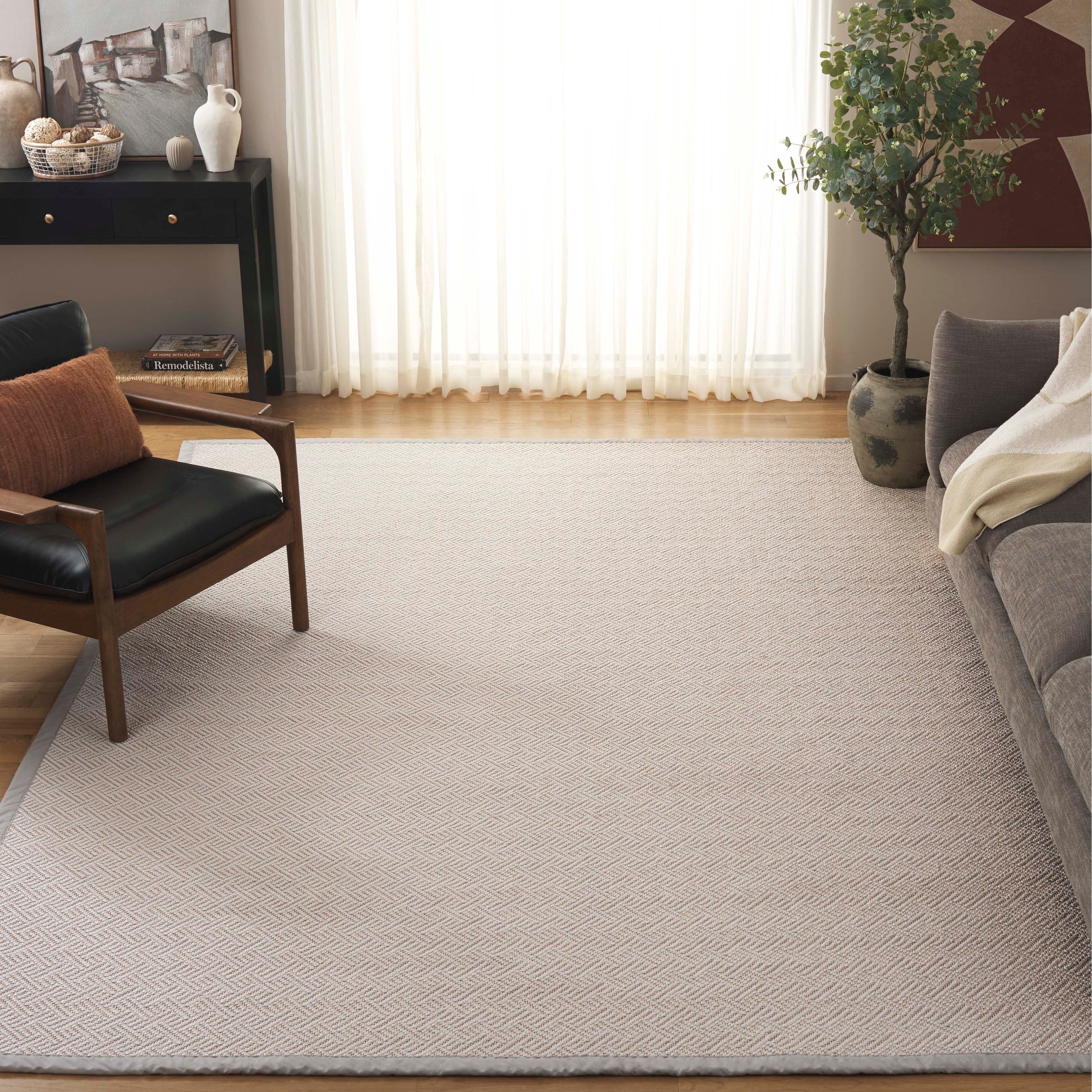 SAFAVIEH Napa Faux Sisal Indoor/Outdoor Washable Backyard Patio Rug