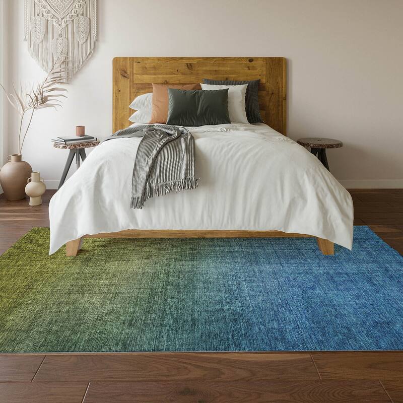 Premium Washable Super Soft Modern Ombre Mayfield Rug
