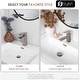 preview thumbnail 10 of 47, STYLISH Pop-Up Bathroom Sink Drain with Overflow (Set of Two)