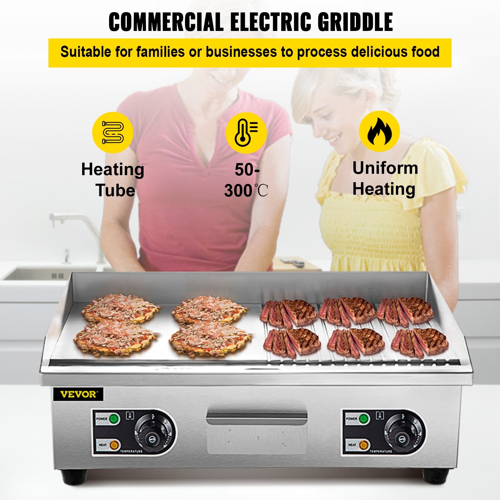 Professional Electric Griddle