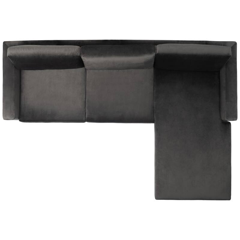 SAFAVIEH Couture Camila Sectional Sofa - 106"W x 37"D x 32"H