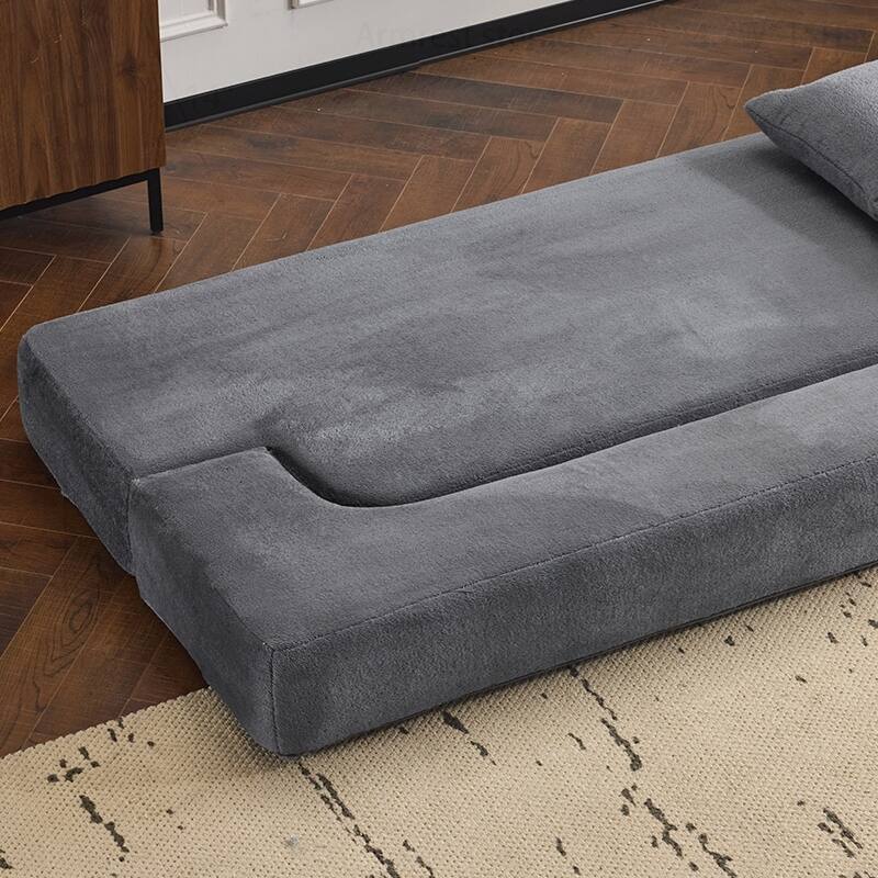 Versatile Transformable Sofa with Ottoman Stools for Compact Spaces