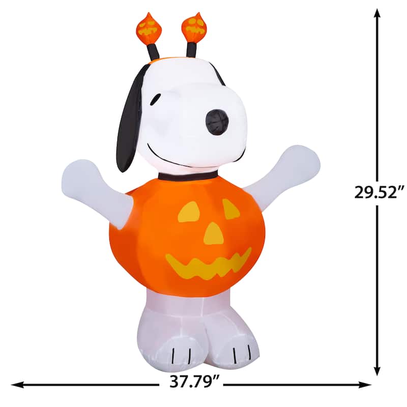 Airblown-Snoopy in Pumpkin Outfit-Peanuts