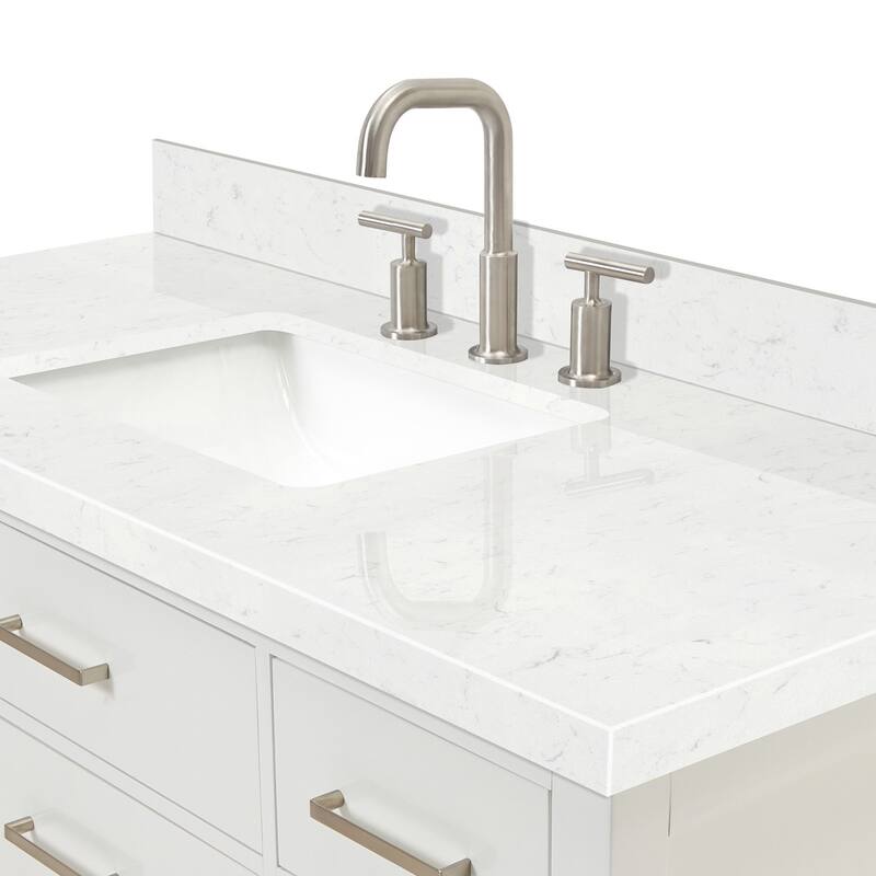 Ariel H048SCQRVO Bristol 48" Free Standing Single Basin Vanity Set