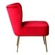 preview thumbnail 15 of 85, Haven Contemporary Velvet Upholstered Accent Chair