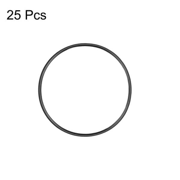 uxcell Nitrile Rubber O-Rings 41mm OD 35mm ID 3mm Width Pack of 10 Metric Buna-N Sealing Gasket