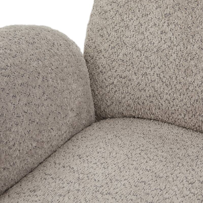 Swivel Lounge Chair with 360° Rotation