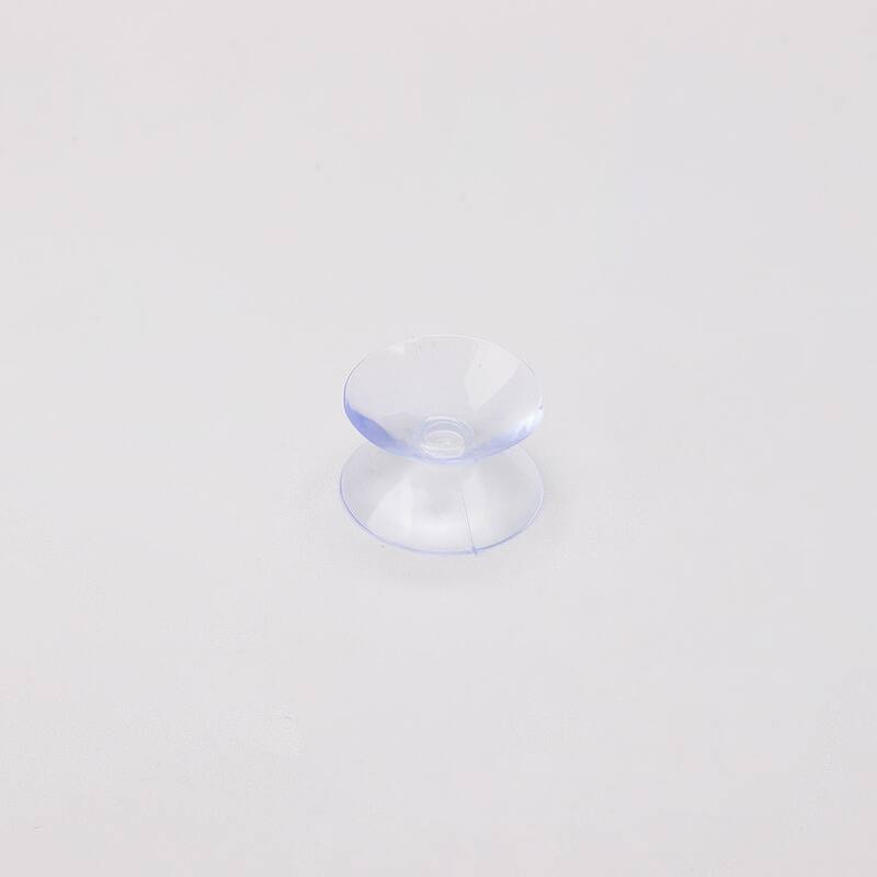 9pcs Double Sided Clear Suction Cup Hooks for Car Glass Tiles - 0.8" x 0.4"(D*H)
