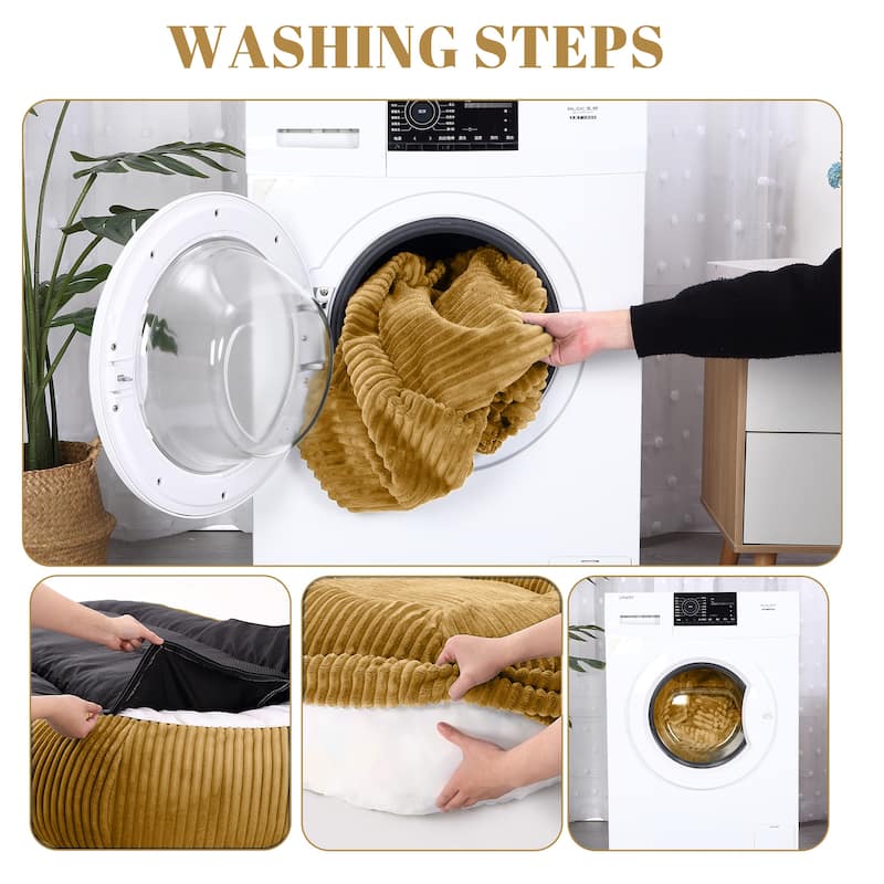 Eie Giant Dog Bed Washable Human Size Bed With Removable Cover
