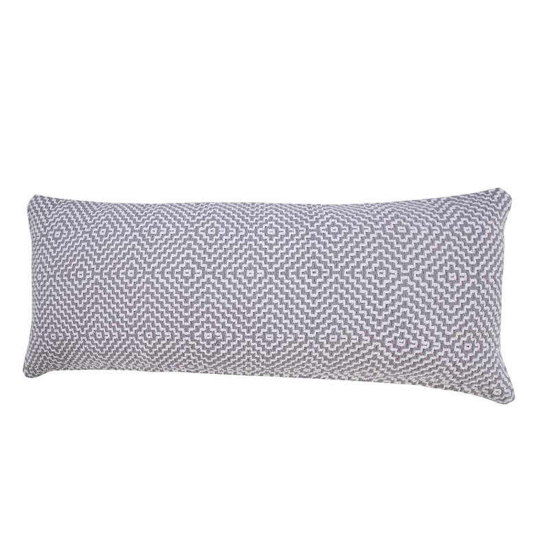 Sevita Diamond Delight Woven Geometric Throw Pillow