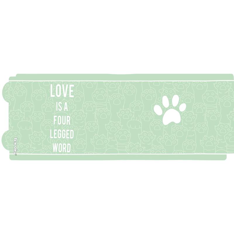 Tervis Love is a Four Legged Word Made in USA Double Walled Insulated Travel Tumbler, Classic - 16oz Mug