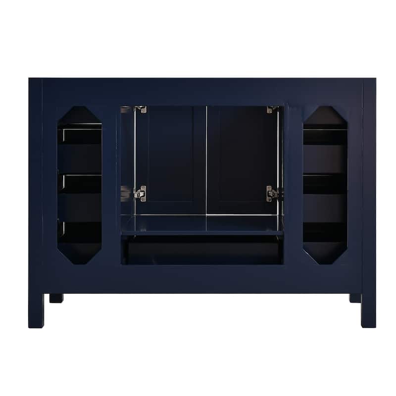 Proox 48 in Freestanding Bath Vanity Engineered Countertop and Porcelern Sink