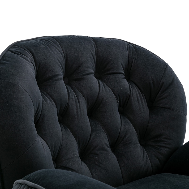 Accent chair TV Chair Living room Chair with Ottoman