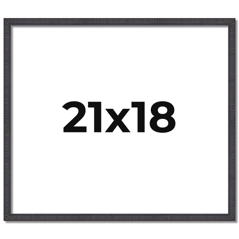 21x18 Frame Brown Picture Frame - Complete Modern Photo Frame Includes