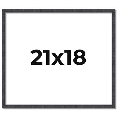 21x18 Frame Brown Picture Frame - Complete Modern Photo Frame Includes