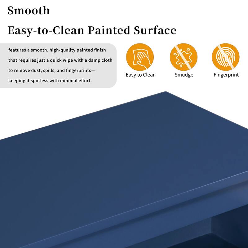 59.1" Farmhouse Entryway Console Table with 3 Drawers and Bottom Shelf