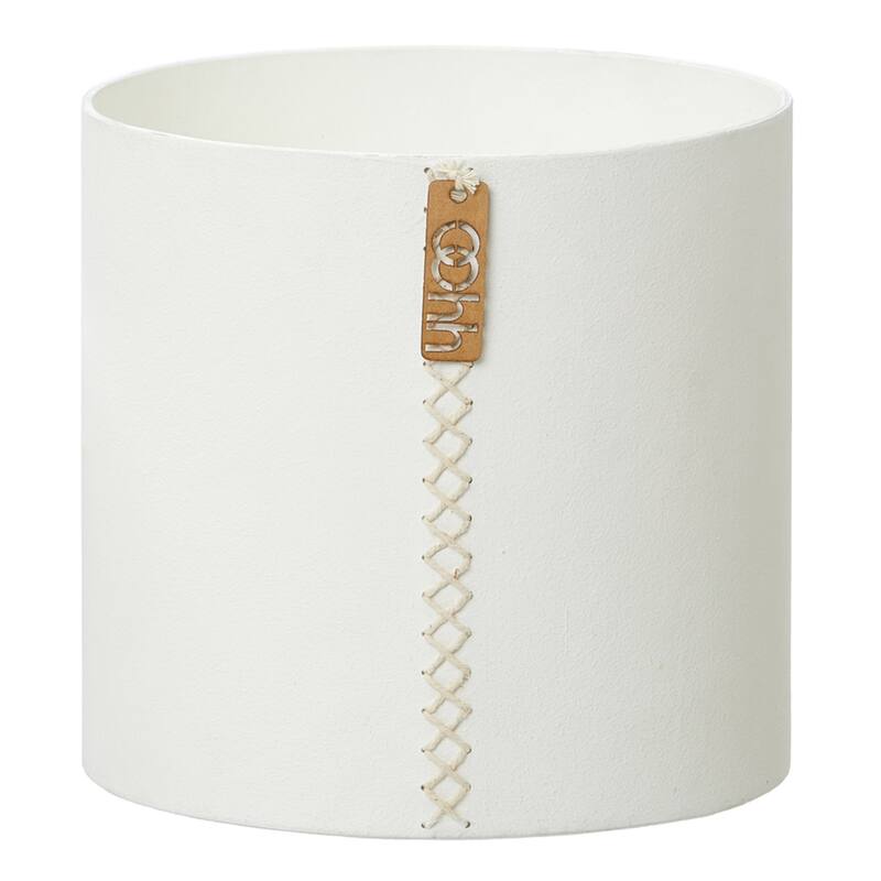 X-Lg. Recycled Paper Stich Pot White- A - White