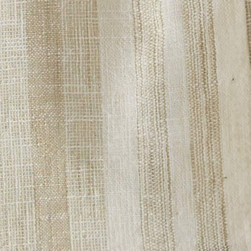 Serene Stripe Sand Beige Cotton Kitchen Dishtowel 26L x 18W in.