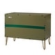 preview thumbnail 11 of 125, Manhattan Comfort 2-Piece Dumbo Modern Multi Drawer Dresser Set
