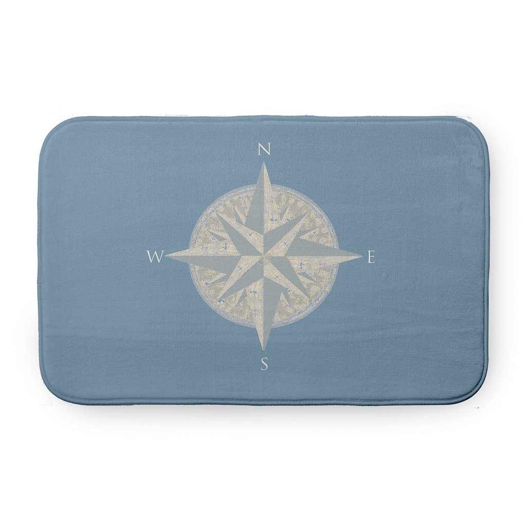 Compass Bathmat