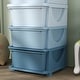 preview thumbnail 18 of 25, Qaba 4 Tier Kids Storage Unit, 4 Drawer Chest Toy Organizer Plastic Bins for Kids Bedroom Nursery Kindergarten Living Room
