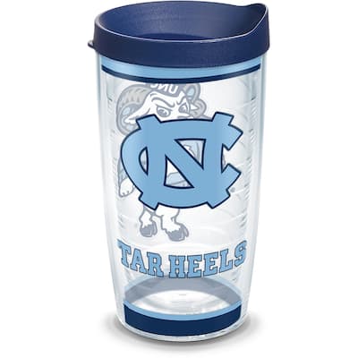 Tervis University of North Carolina Tar Heels Tradition Made in USA Double Walled Insulated Travel Tumbler, Classic