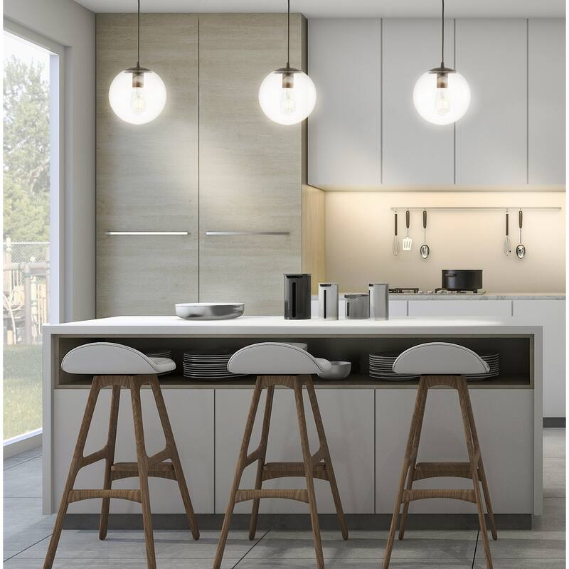 7.75" Globe LED Pendant by JONATHAN Y