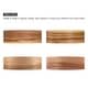preview thumbnail 9 of 10, Breaux 4-Light Wood Veneer Drum Chandelier with Black Canopy - 22 in. W