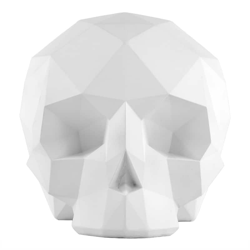 National Tree Company 6" Halloween Origami Skull Tabletop Decoration - 6 in