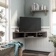 preview thumbnail 2 of 15, Furniture of America Sukhumi 47-inch Wall-mounted Corner TV Console