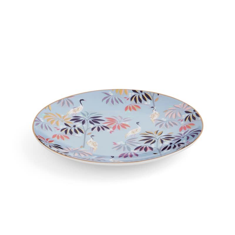 Sara Miller India Cake Plates, Set of 4 - 8 Inch