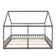 preview thumbnail 14 of 16, 2 in 1 Beds Twin Size House Platform Bed for Multiple Family Members