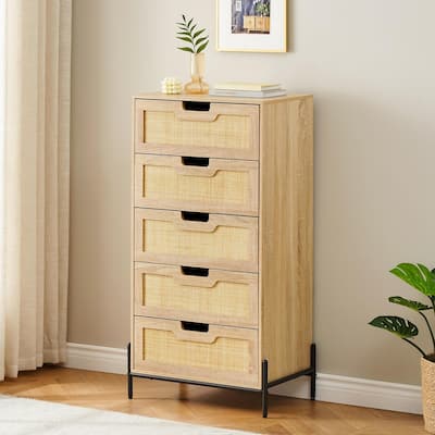 5 Drawers Dresser for Bedroom