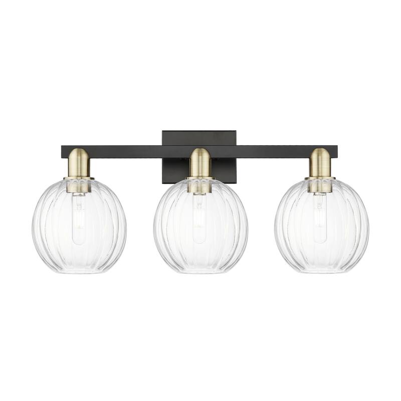 Innovations Lighting Downtown Urban - Preston - 3 Light 26" Globe Shade Bath Vanity Light