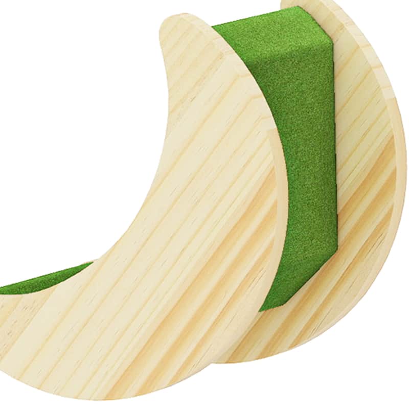 Moasis Wood Wall-Mounted Cat Furniture, Cat Wall Shelves and Perches