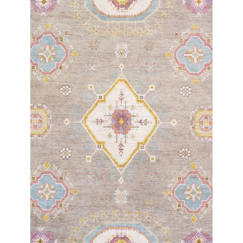 Pasargad Home Khotan Hand-Knotted Wool Area Rug, Camel
