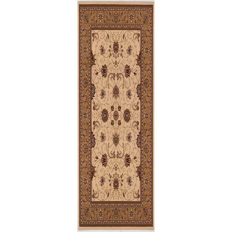HomeRoots Oriental Traditional Square Area Rug